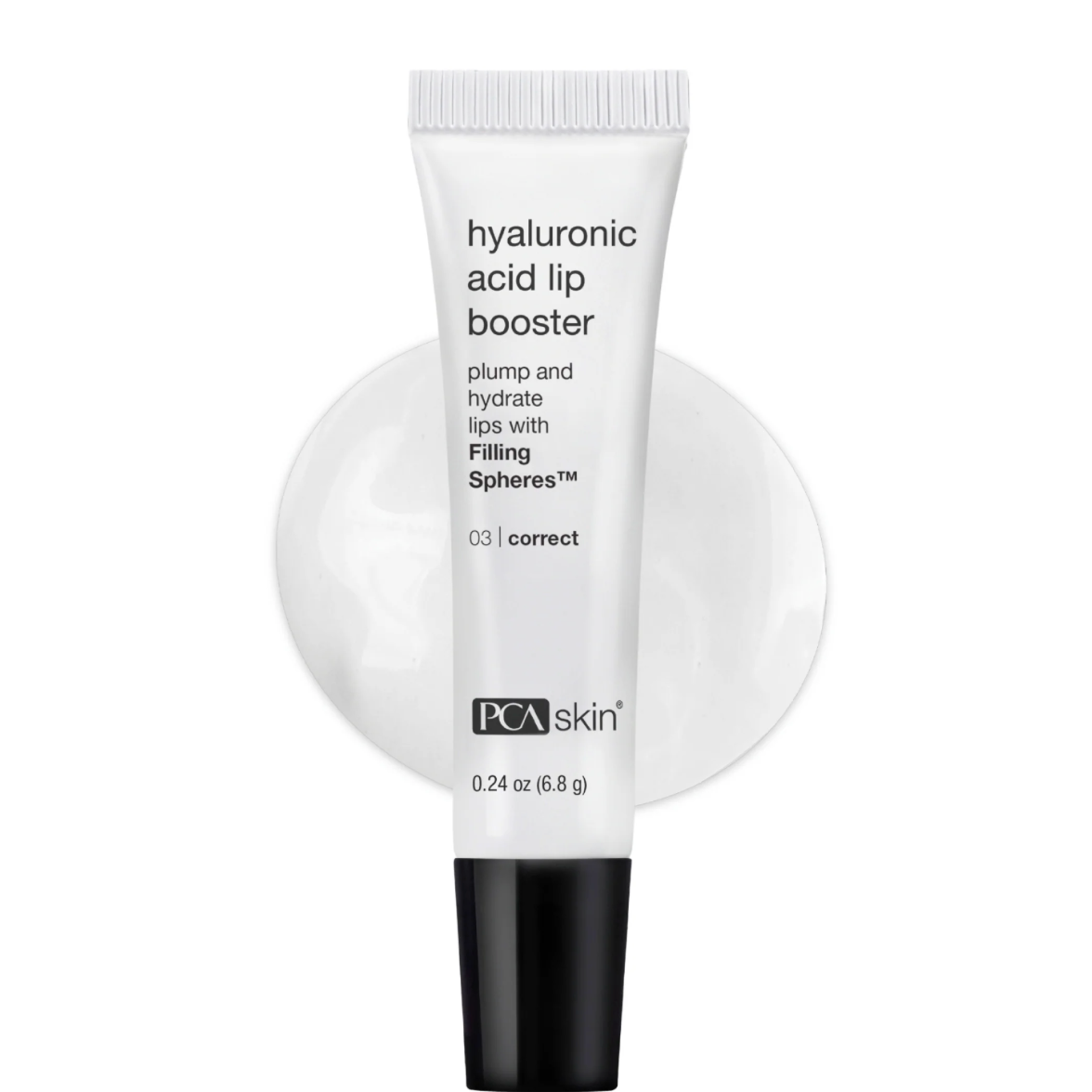PCA Skin hyaluronic acid lip booster on a white background