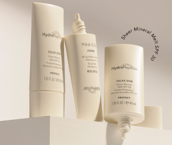Introducing Solar Dew--The  New 100% Mineral SPF from Hydropeptide