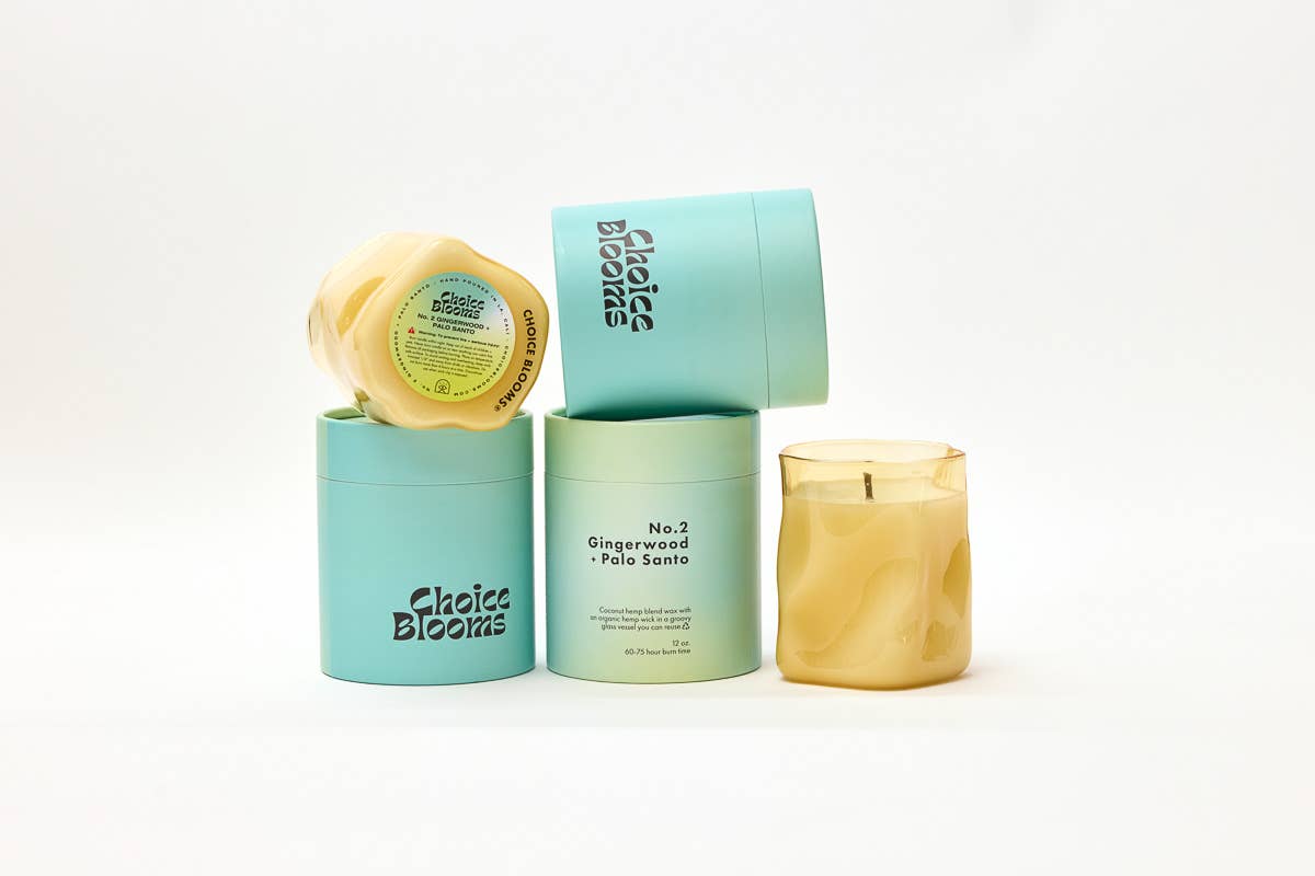 collection of candles Choice Blooms No.2 Gingerwood-Palo Santo