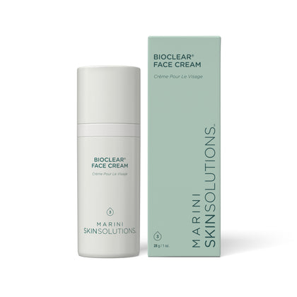 Bioclear Face Cream bottle and packaging on a white background