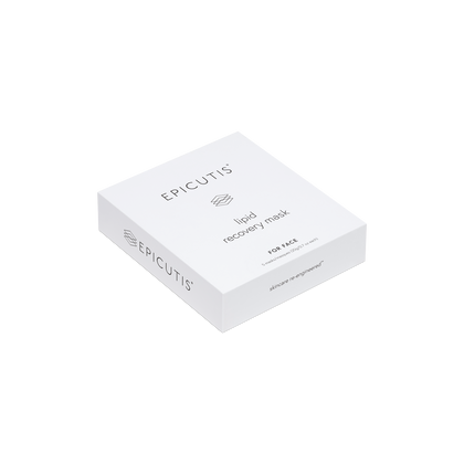 Epicutis liquid recovery mask box on a white background