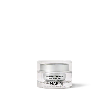 Jar of Marini Luminate Face Mask on a white background