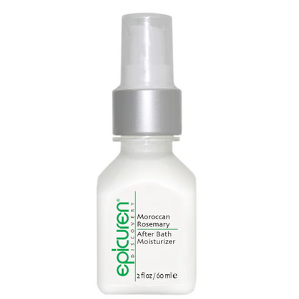 Moroccan Rosemary After Bath Moisturizer 2 oz on white background